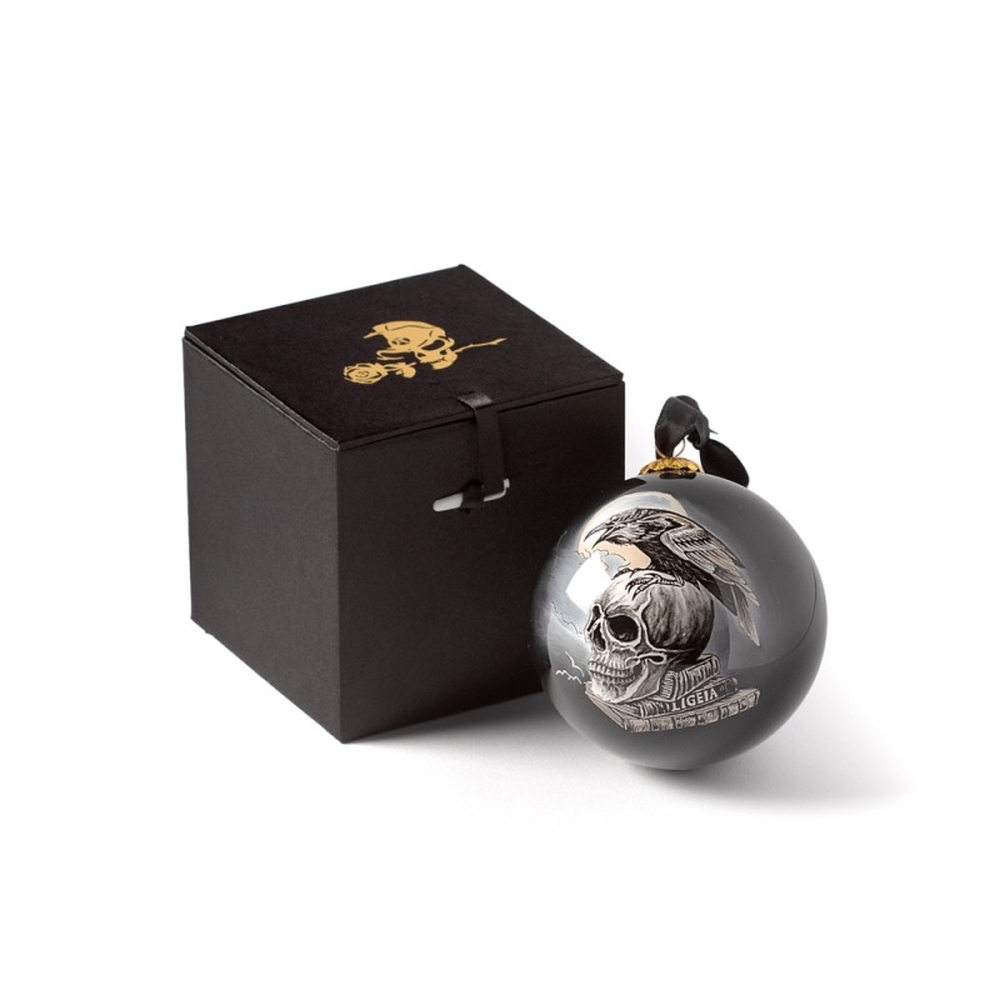 Alchemy - Poe's Raven Christmas bauble - Multicolours